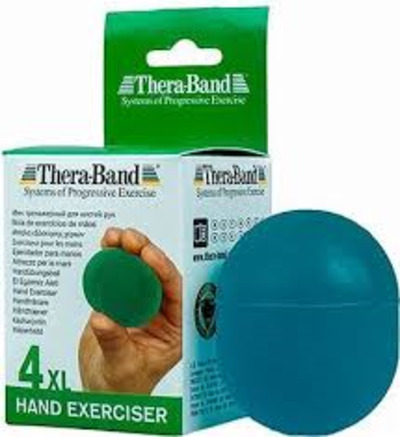 THERABAND HAND EXERCISER XL GREEN