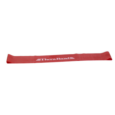 THERABAND LOOP 18" RED 10/PK