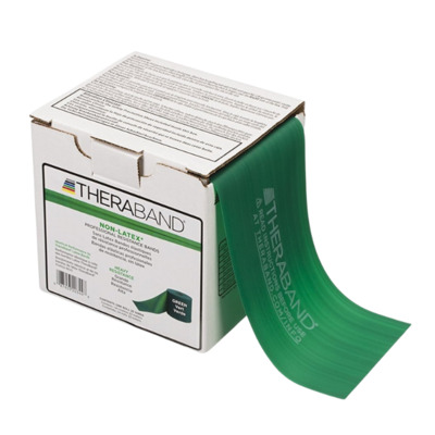 TheraBand Resistive Exercise Band Heavy 46m (Green)