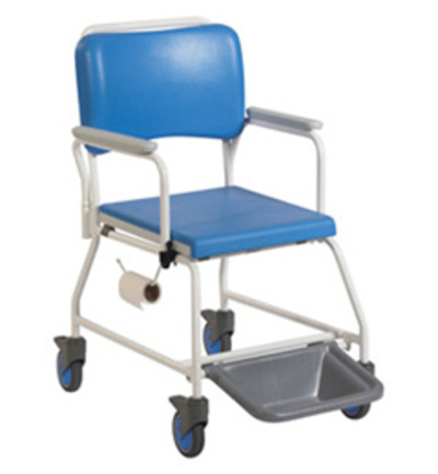 Atlantic Commode Shower Chair 20" with Footrest